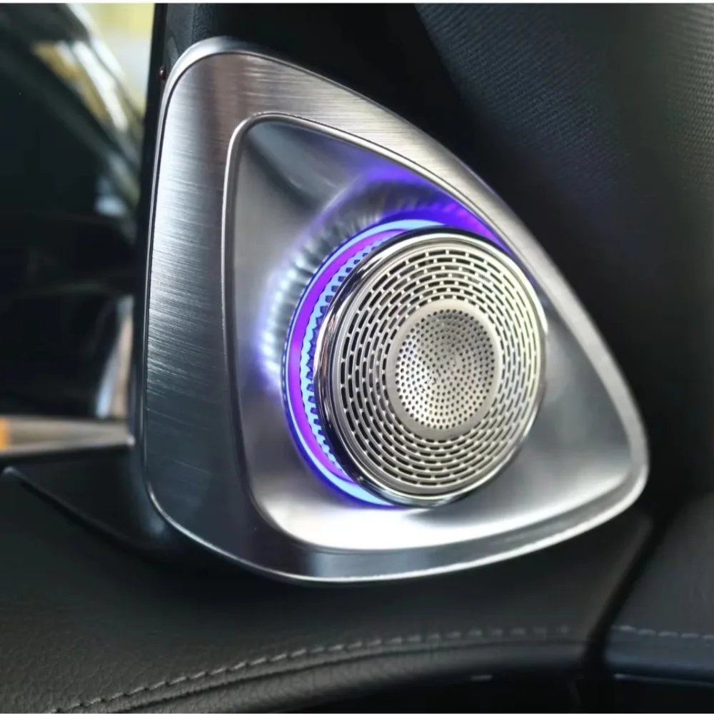 64-color 4D rotary tweeter for W167 2020-2024 automotive 3D tweeter modification