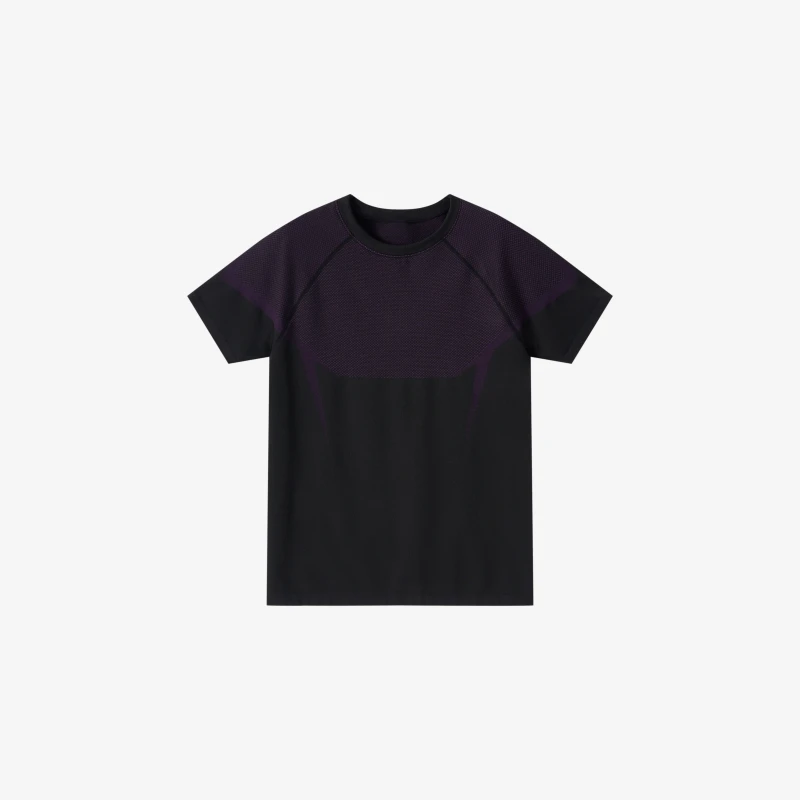 Men's Seamless Short Sleeve Compression T-Shirt Quick-Dry Stretch Nylon Gym Training Top 5.0 Series