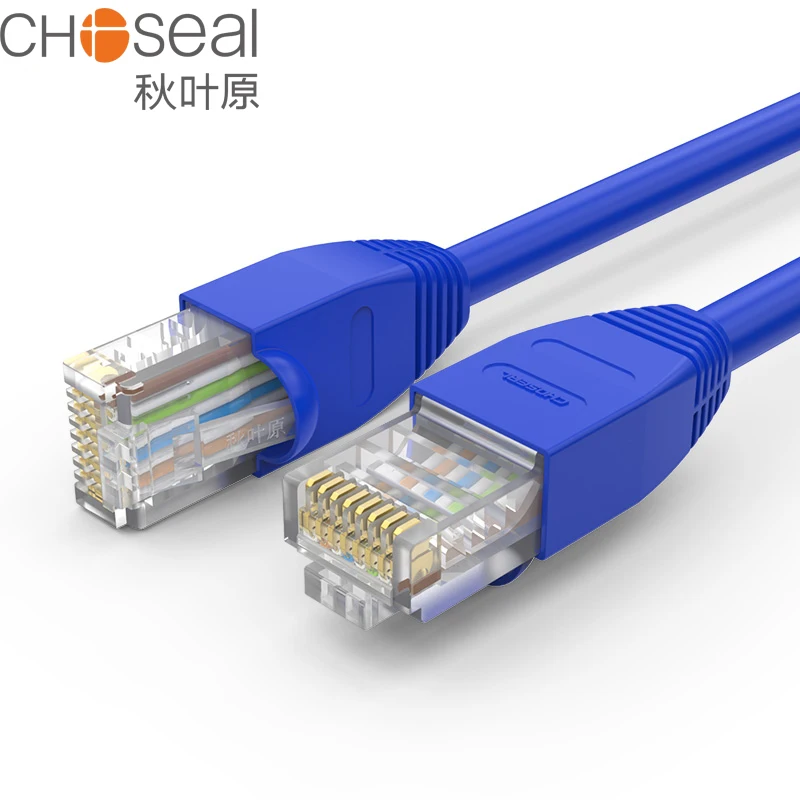 

CHOSEAL Cat5e Ethernet Cable UTP Lan Cable Cat5 RJ45 Cable For TV PC Computer ModemRouter Cat5 Internet Cable