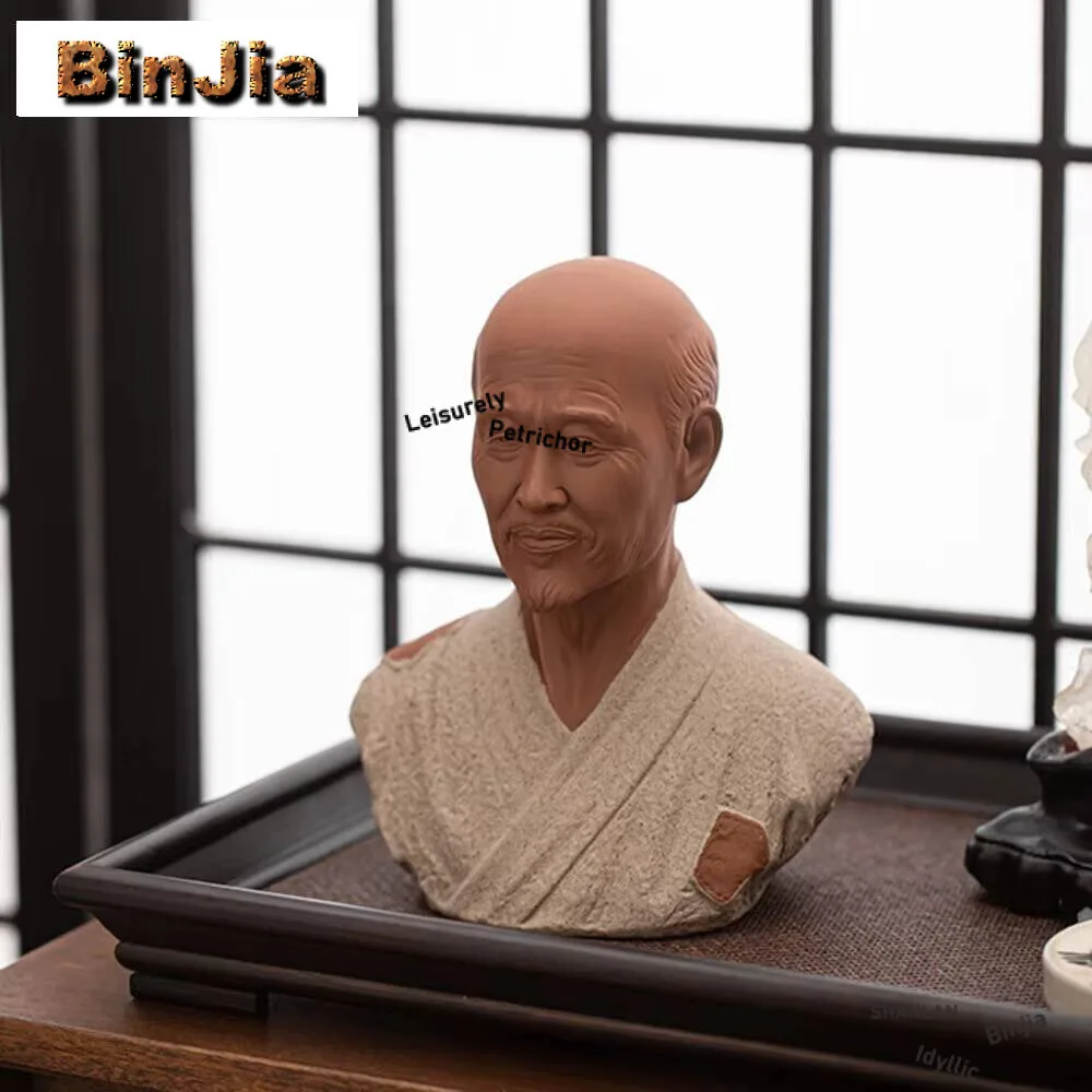 زن السيراميك ماستر Hongyi التمثال المفروشات المنزلية الجديدة النمط الصيني غرفة الدراسة الشاي الإبداعية سطح المكتب اكسسوارات الديكور الحرفية