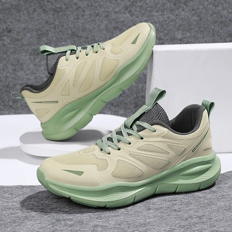 

Unisex Summer Running Shoes Lightweight Men Women Fashion Sneakers Original Trainer Breathable EVA Elastic Lace Up Sports Shoes