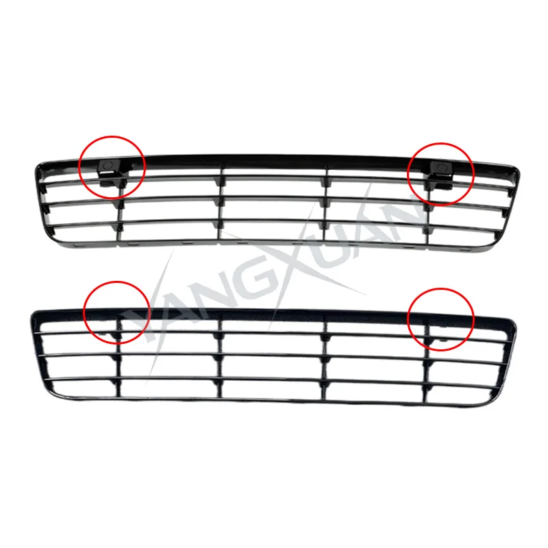 Front Bumper Lower Grille For Volkswagen VW Golf 6 MK6 GTI R20 Style Car Grille Assembly Front Center Grille Lower Center Mesh