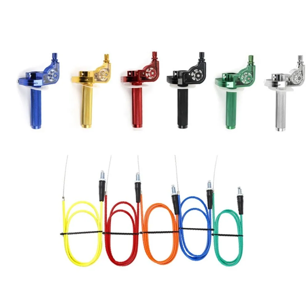 

Universal CNC Aluminum Throttle Quick Twist 22mm Twister Grips Handlebars M10*1.5 Gas Control Motorcycle Rotary Throttle