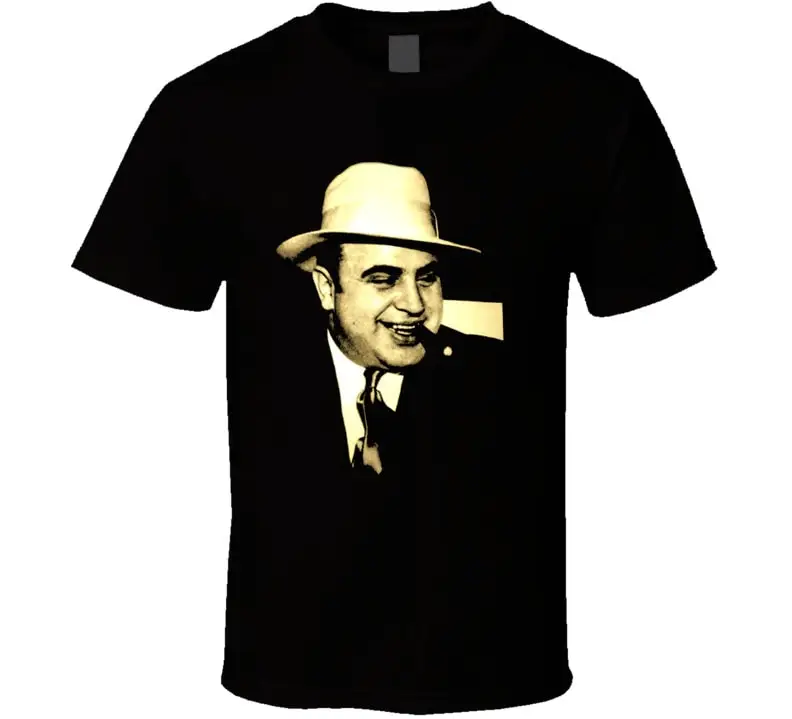 Al Capone Mafia Gangster T Shirt