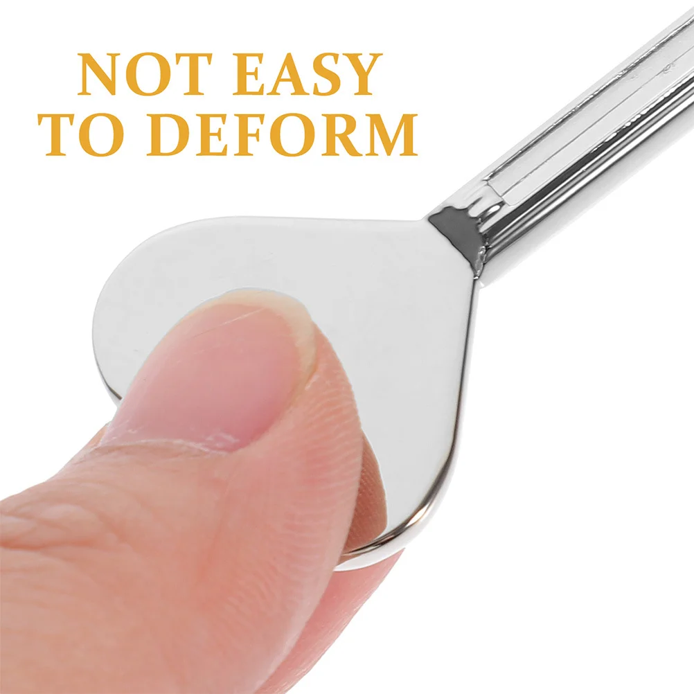 Exprimidores de pasta de dientes, herramienta exprimidora de tubo de Metal de aleación de Zinc para baño, tubo dispensador compacto en forma de corazón para uso doméstico, 4 Uds.