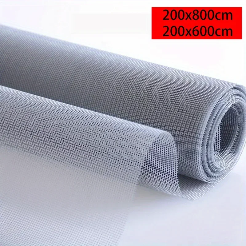 200x800cm Large Mesh Screen Suitable for Windows Mosquito and Insect Protection, Breathable Ventilation,  Doors, and Balconies