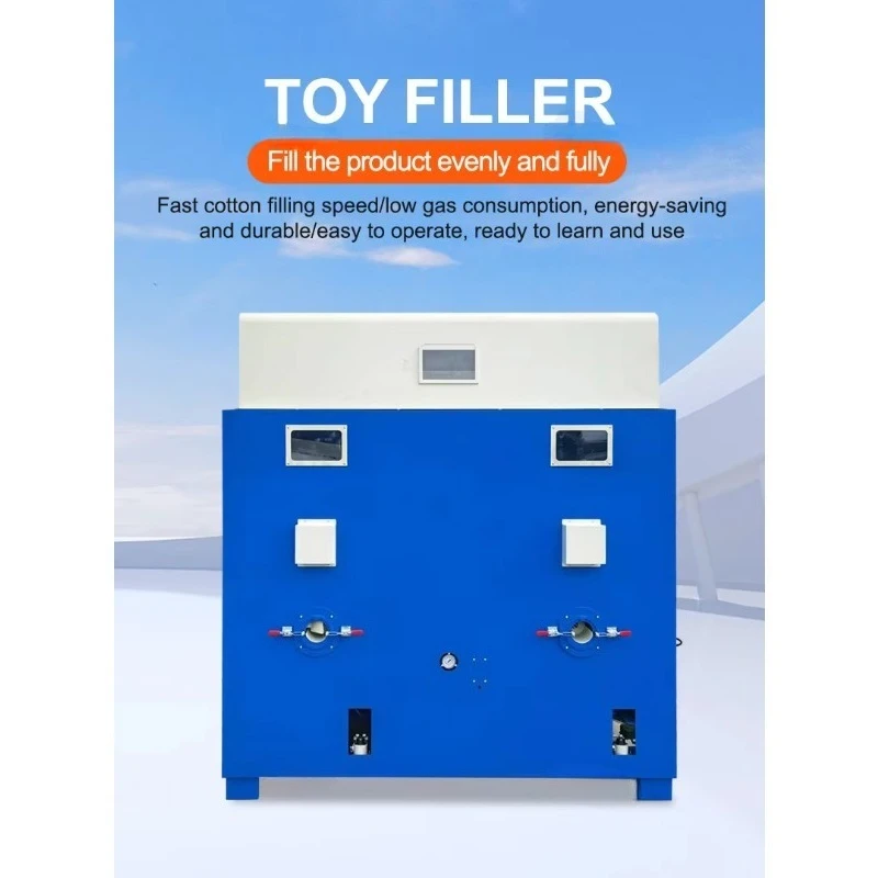 Toy Stuffing Machine Cotton PP Material Filling Equipment for Plush Doll Pillow Nursery Decor