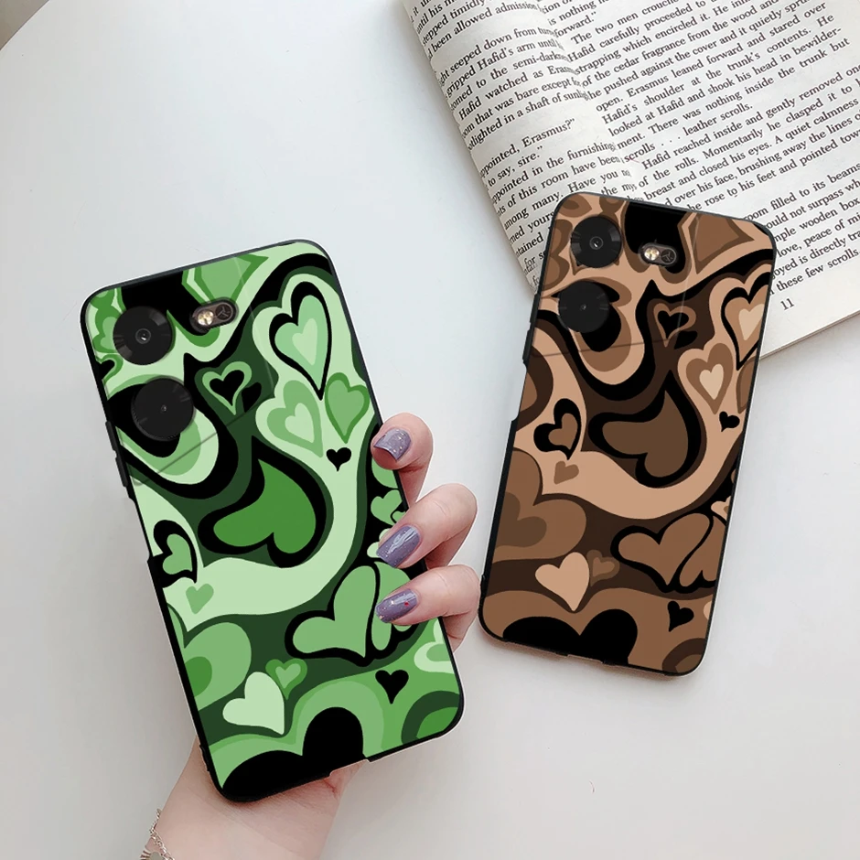 For Tecno Pova 5 Case Cover Soft Silicone TPU Phone Cases Funda for Tecno Pova5 Back Shell Cute Cartoon Beautiful Painted Coque