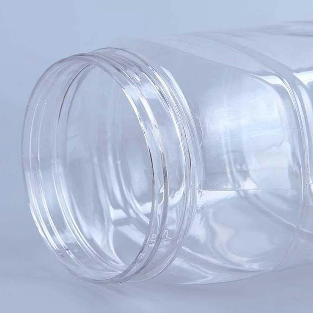 

3pcs Plastic Sealed Storage Jar Food-Grade Airtight Container For Kitchen Refrigerator Snack Tea Flour Candy Honey Preservation