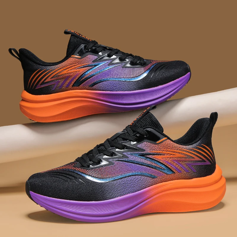 

Кроссовки для бега, специальные марафонские мужские спортивные дышащие легкие женские удобные спортивные нескользящие кроссовки, удобная обувь