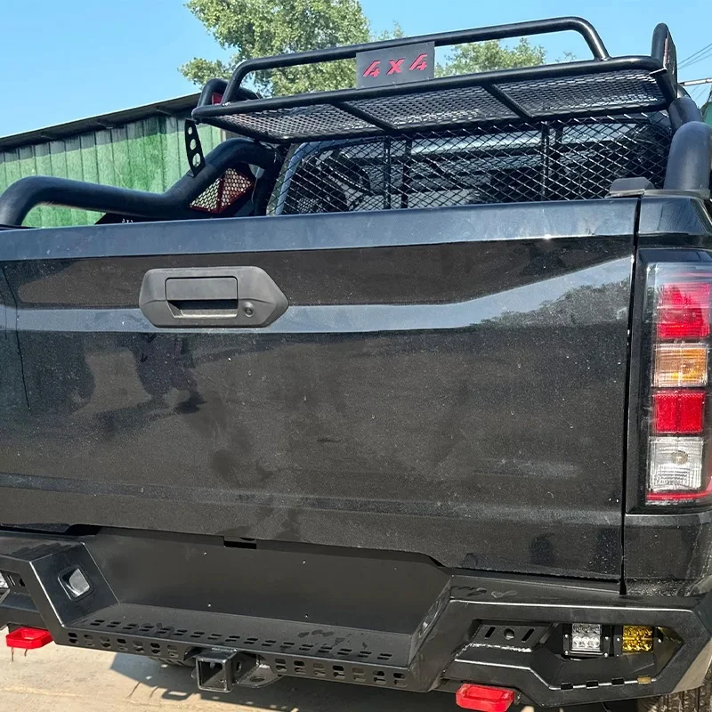 High Quality JMC Yuhu All Series Pickup Truck Bed Rack With Basket Anti Roll Bar Rear Cargo Guardrail Modification Kit