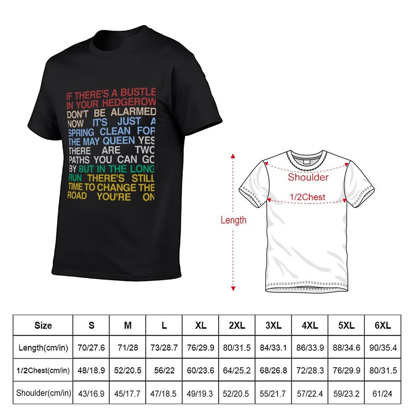 stairway T-Shirt sweat vintage anime shirt Aesthetic clothing Short sleeve tee T-shirts for men cotton