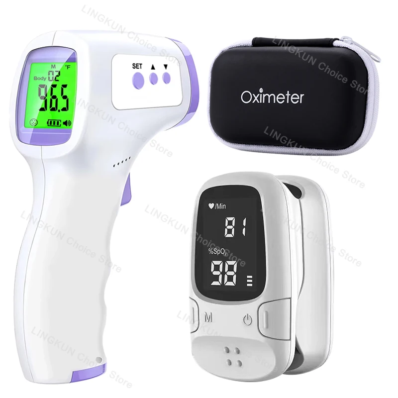 Non-contact Laser Body Temperature Ear Thermometer Infrared Fever Thermometer Medical Household Digital LCD Infant Adult