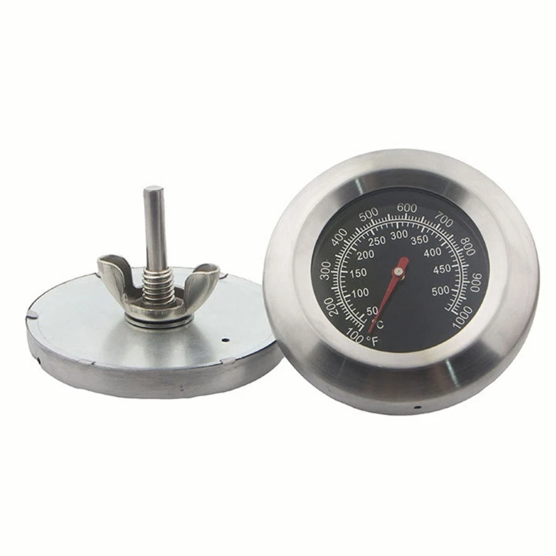 Medidor temperatura acero inoxidable 304, Detector, termómetro para horno, medidor 100-500 ℃/100-1000 ℉ para