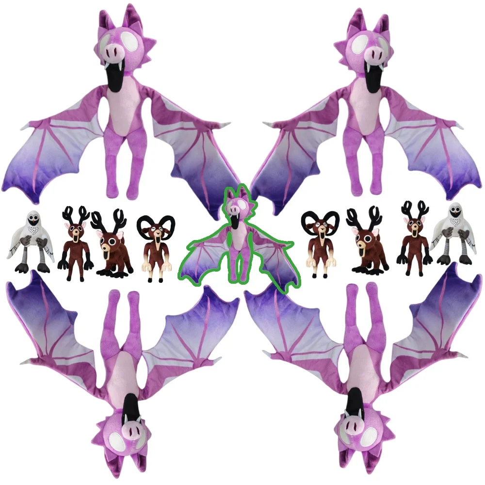 

НОВЫЙ ГОРЯЧИЙ 99-ночей мультфильм в лесу олень летучая мышь сова животное плюшевые игрушки хлопковая кукла аниме животное подарок на день рождения подарки для детей