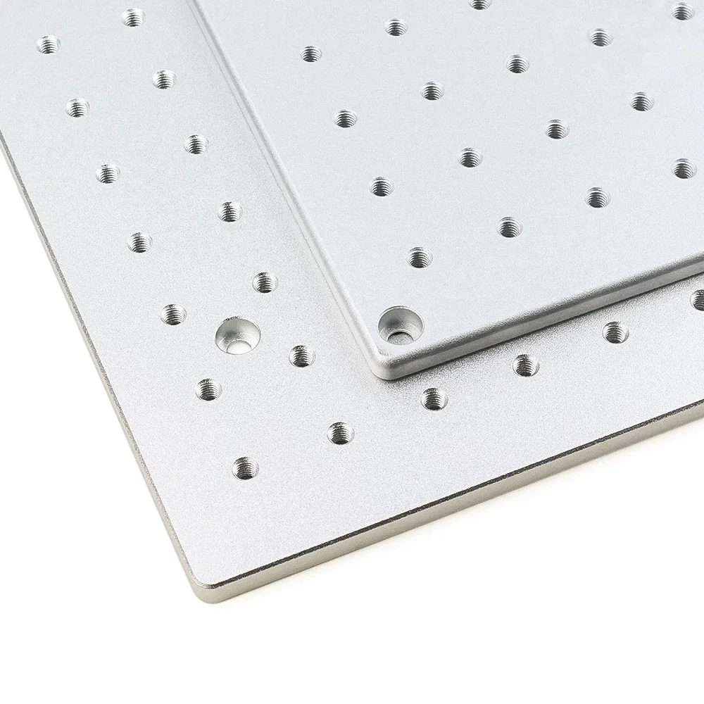 Openbuilds 280x320x8mm 5052 Aluminum Optical Experiment Plate High Magnetic Conductivity Workbench Breadboard Table Platform