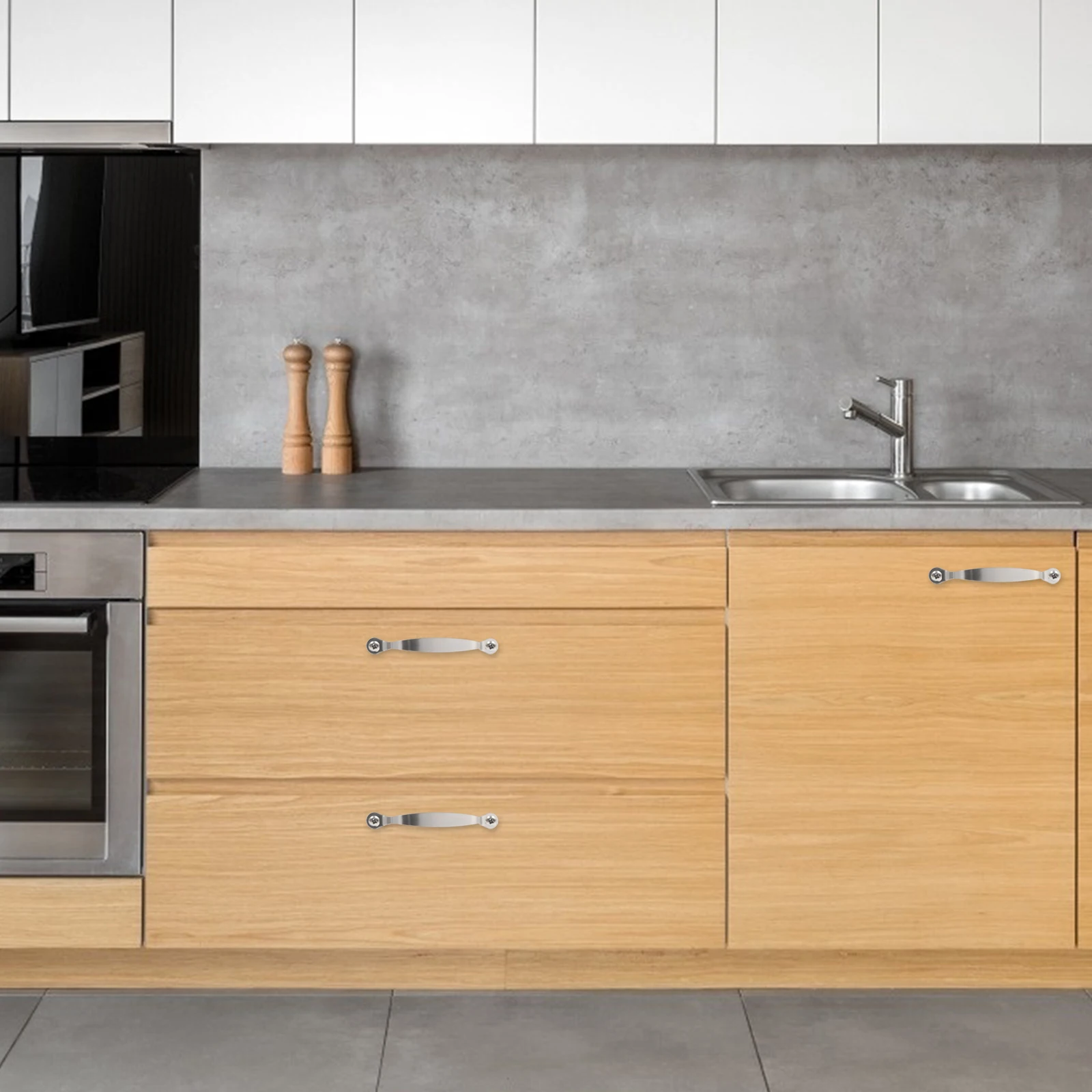 

3 шт., ручки для разделочной доски, кухонные инструменты из нержавеющей стали для дома, гладкие прочные держатели для досок, товары для дома