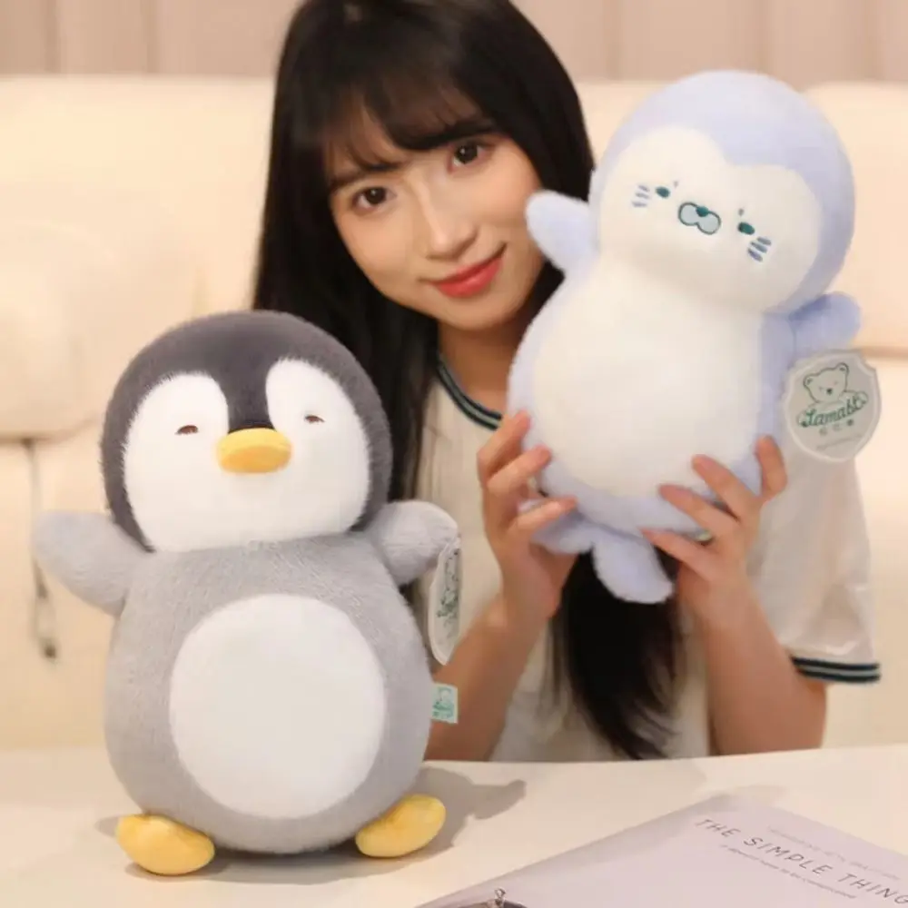 

Simulation Penguin Breathing Toy Music Lights Rhythmic Breath Penguin Plush Toys 30cm Stuffed Animal Sound Sleeping Doll