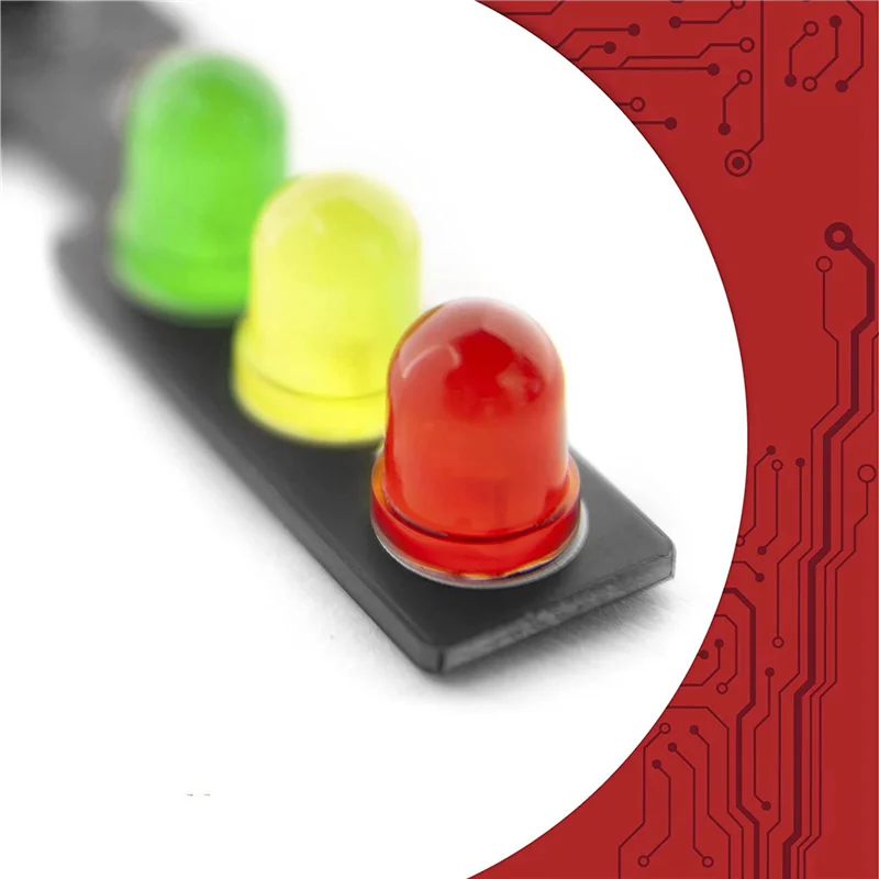 10X وحدة إشارة المرور LED الإبداعية لتقوم بها بنفسك إشارة مرور صغيرة 3.3-5 فولت متوافقة مع Arduino-A74Z