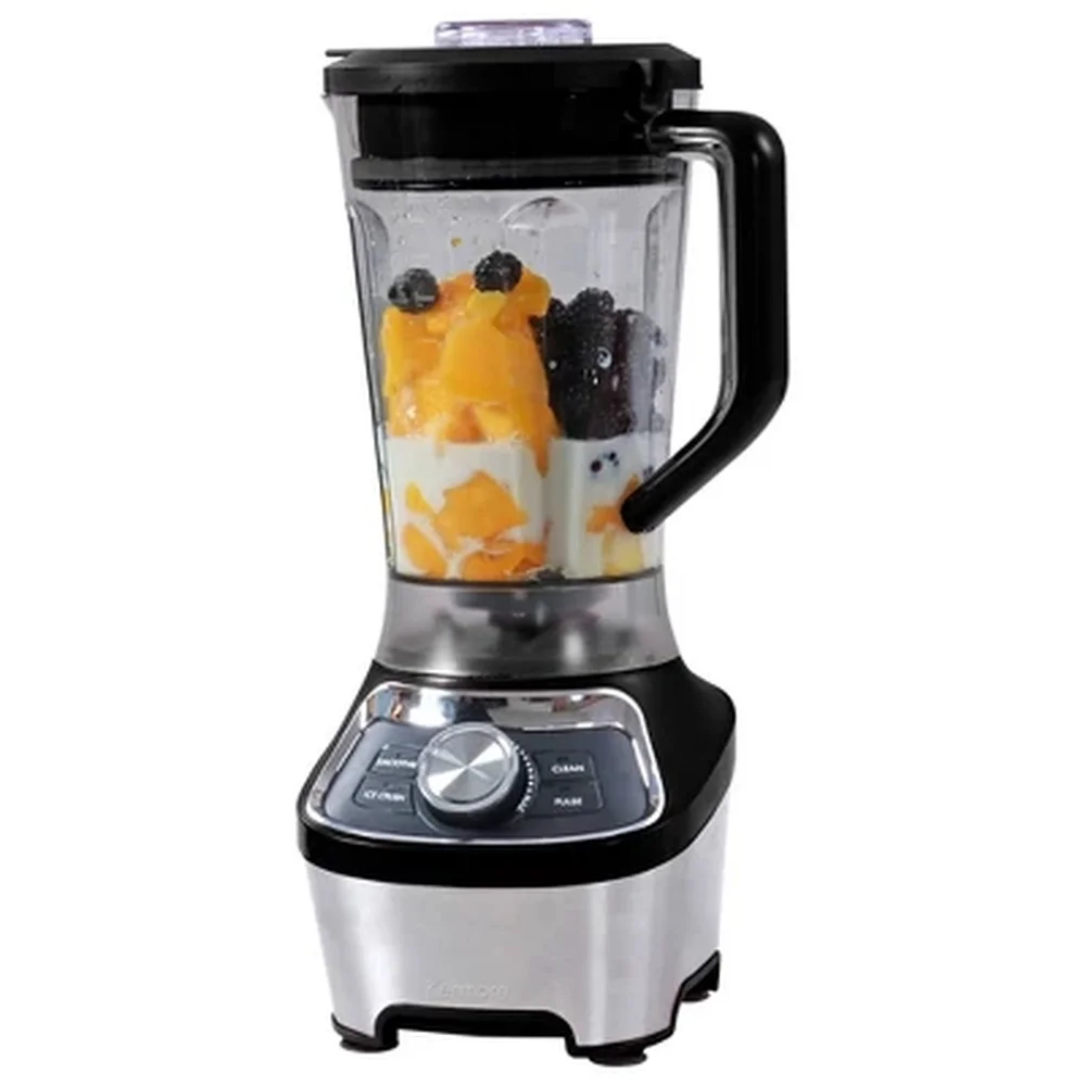 64oz Stand Blender 1200W Stainless Steel Blades 16 Speeds Smoothie Ice Crush Dishwasher Safe Tritan Pitcher Auto Clean