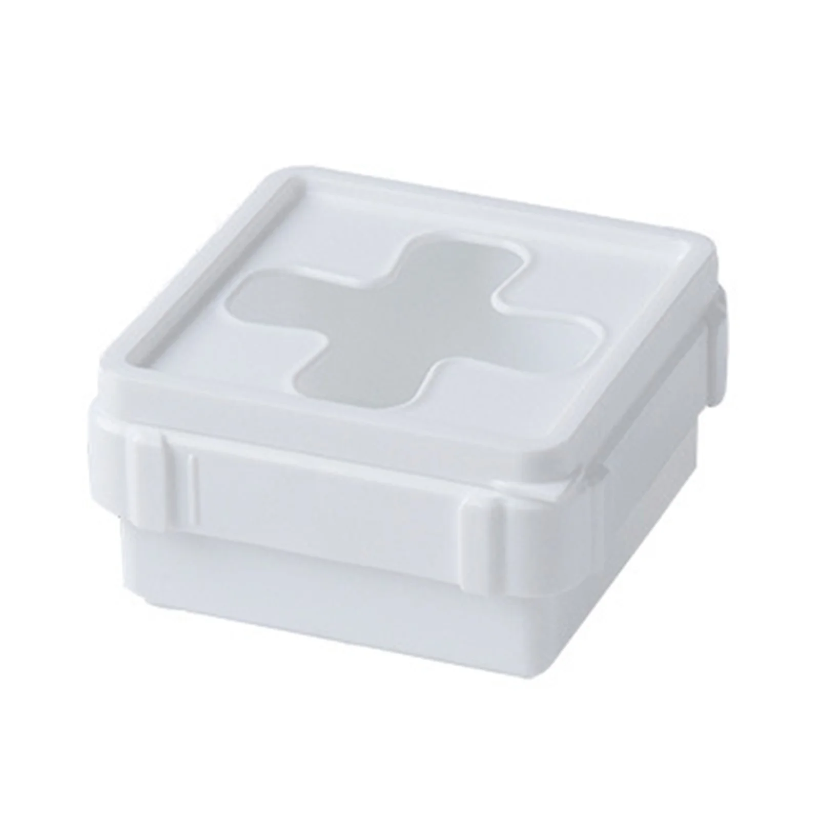 Cross Hollow Storage Box Visual Tabletops Sorting Sundries/Jewelry/Tissue Box With Lid For Home Drawer