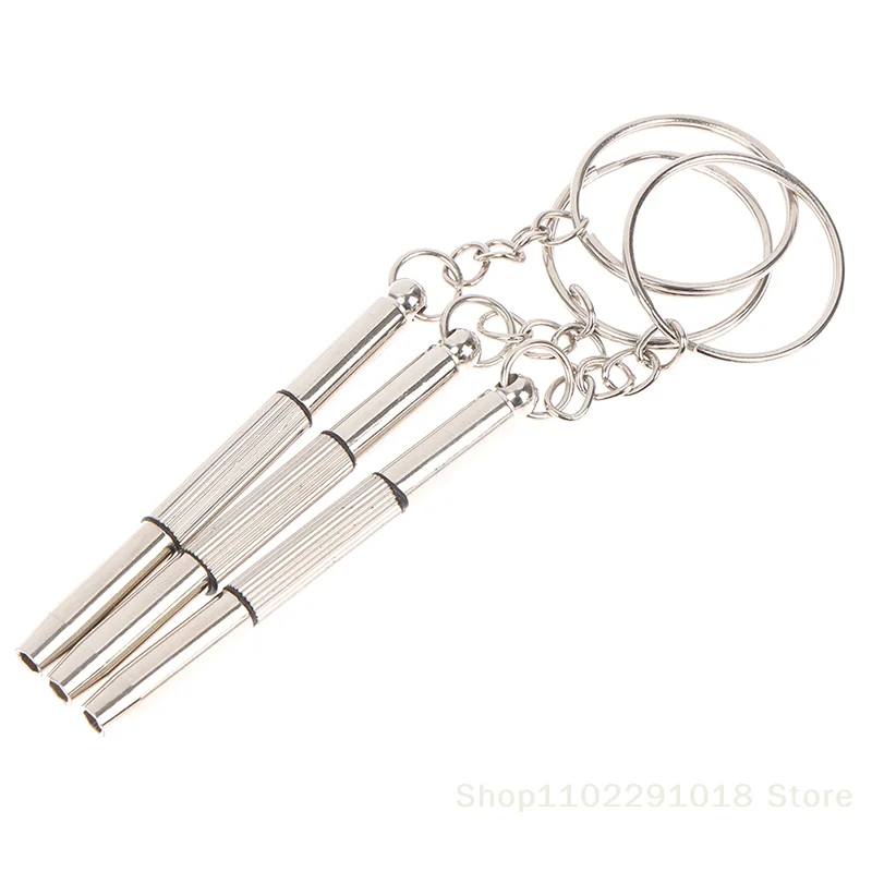 practical1pc 3 In 1 Repair Kit Tools Portable Stainless Steel Keychain Screwdriver Multi-functional Mini Knifehousehold