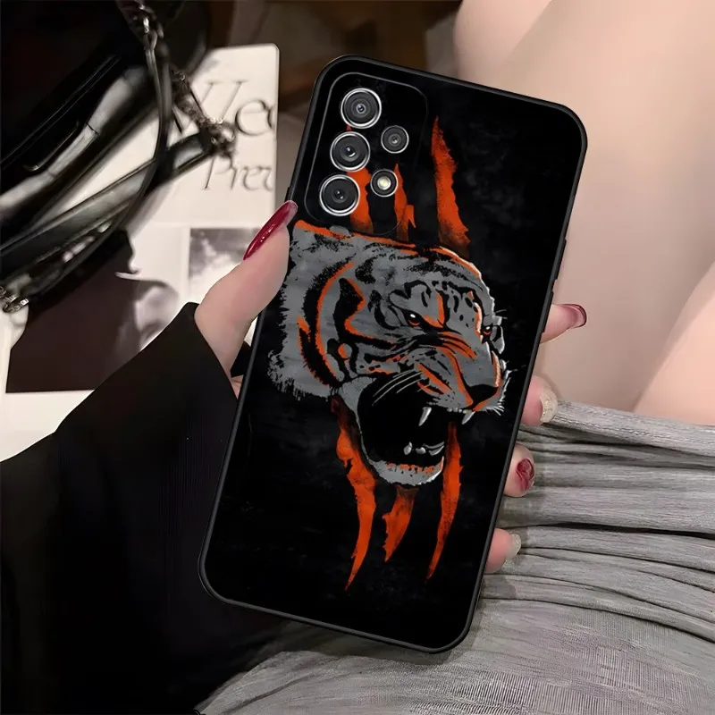 Mighty Tiger Phone Case For Samsung A 14 24 05 34 54 72 50 50s 33 53 23 22 21 20 40 70 S 72 81 12 32 51 52 Cellphones Coque