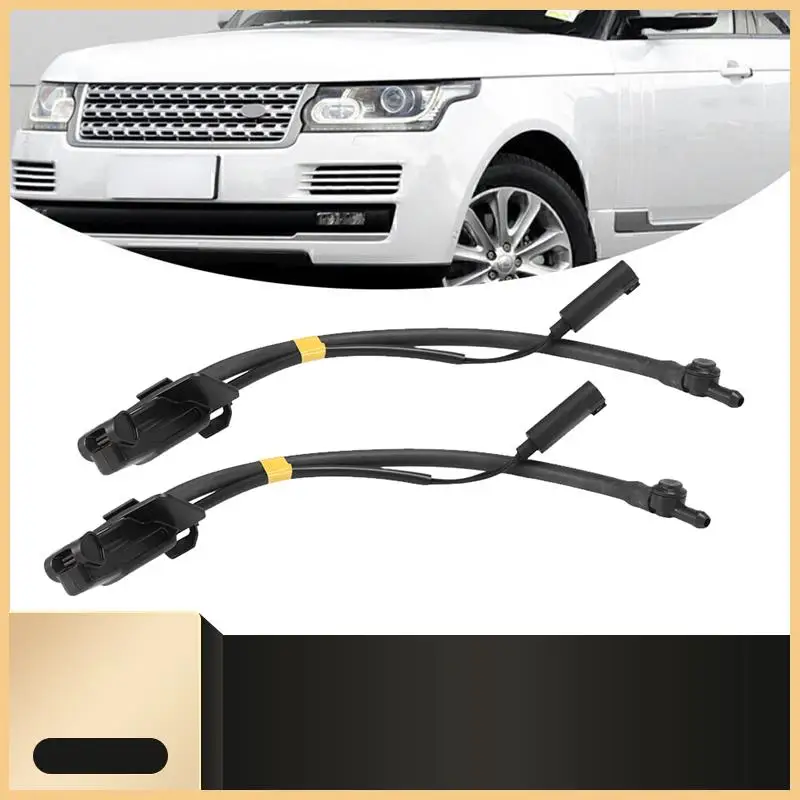 2Pcs Front Windshield Washer Nozzle Sprayer Jet Parts LR083282 For Land Rover Range Rover IV L405 / Discovery 5 L462 W/ Heated-N