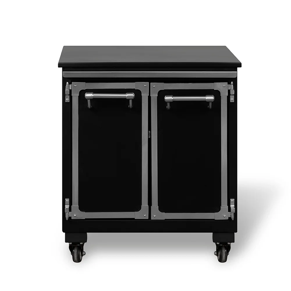 Commercial Spanish Iron Grill/Pizza/Meat Grill Double Charcoal Oven Bottom Cabinet