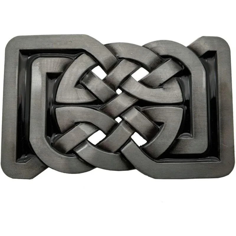 

Zinc Alloy Celtic Knot Belt Buckle 02752 Retro Casual Western Denim Belt Buckle 1Pcs