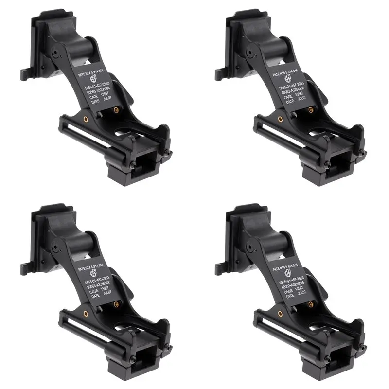 

【В НАЛИЧИИ】Комплект креплений для шлема 4X для Rhino Mich Fast Fit PVS14 PVS7, аксессуары для шлемов ночного видения