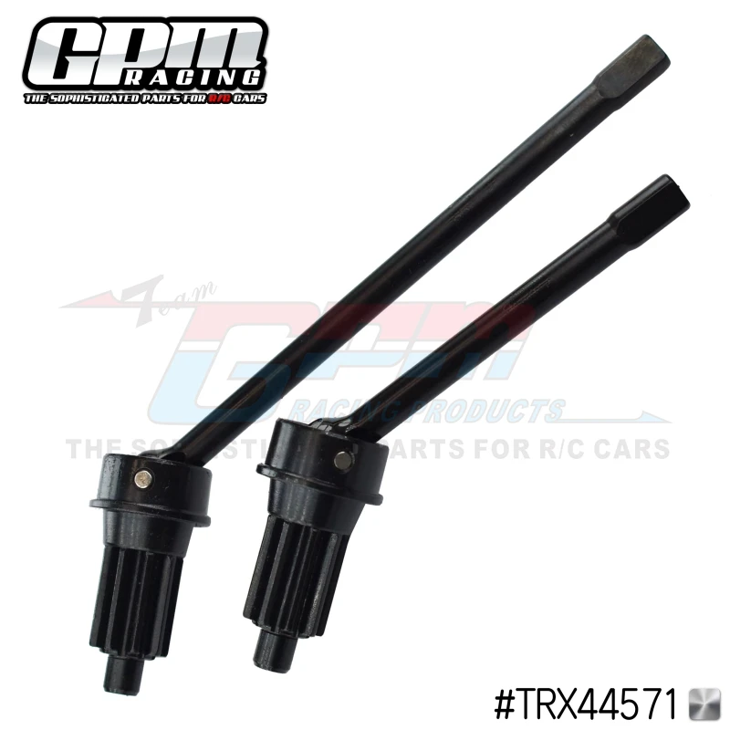 

GPM STEEL #45 CVD FOR FRONT - 2PC SET For 1/10 TRX4 DEFENDER TRAIL CRAWLER-82056-4