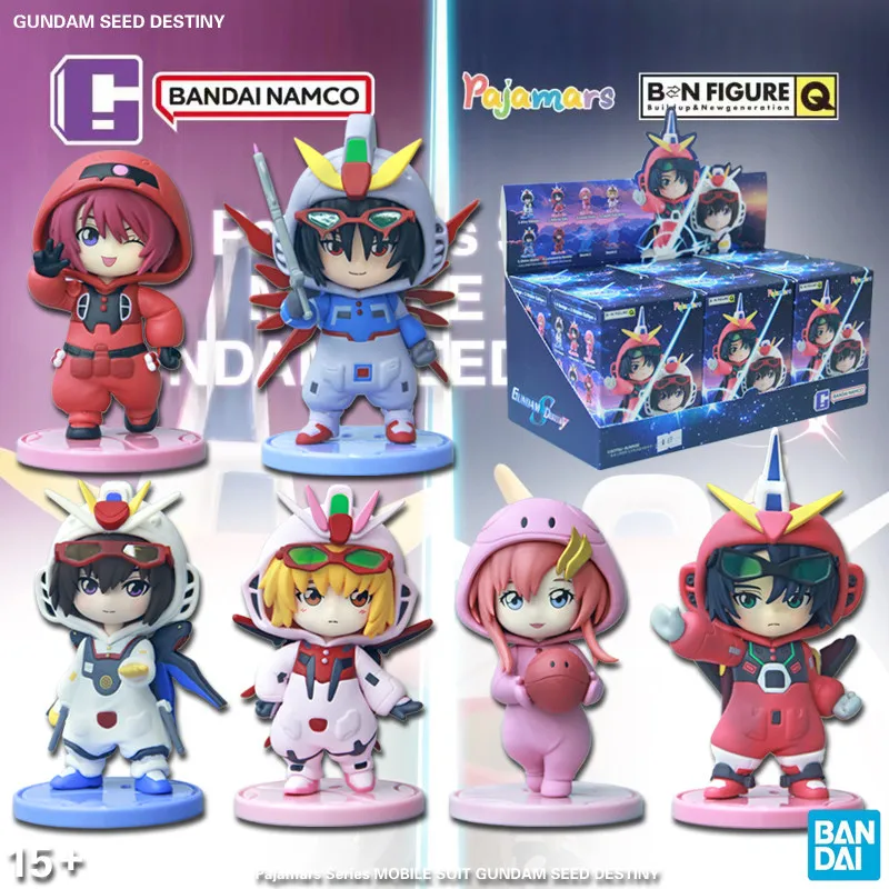 

Anime Mobile Suit SEED DESTINY Q-version Costume Blind Box Collectible Figure Gift Idea In Stock