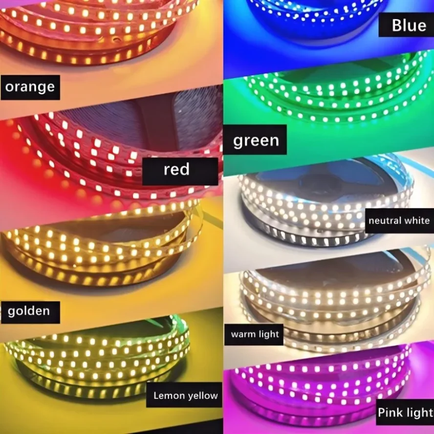 Silicone Tube DC12V LED Light Strip Separated Silicone Neon Strip Flexible Bendable Waterproof Light Strip DIY S Shape Sign Lamp