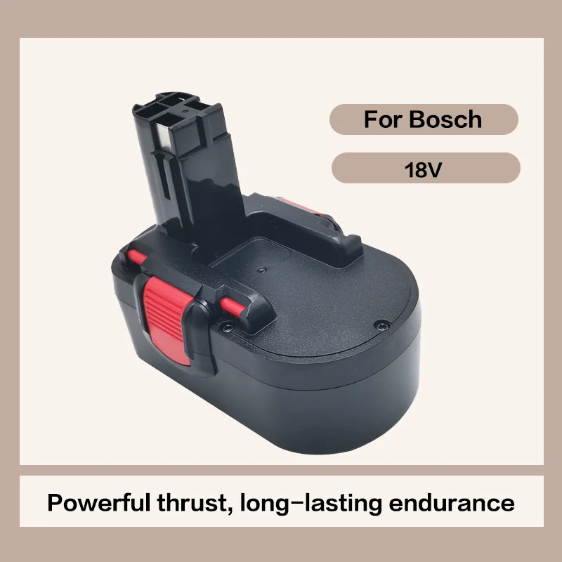 

Аккумулятор NiMH 18В для Bosch, совместимый с BAT189, для беспроводных дрелей-шуруповертов и электроинструментов, популярный