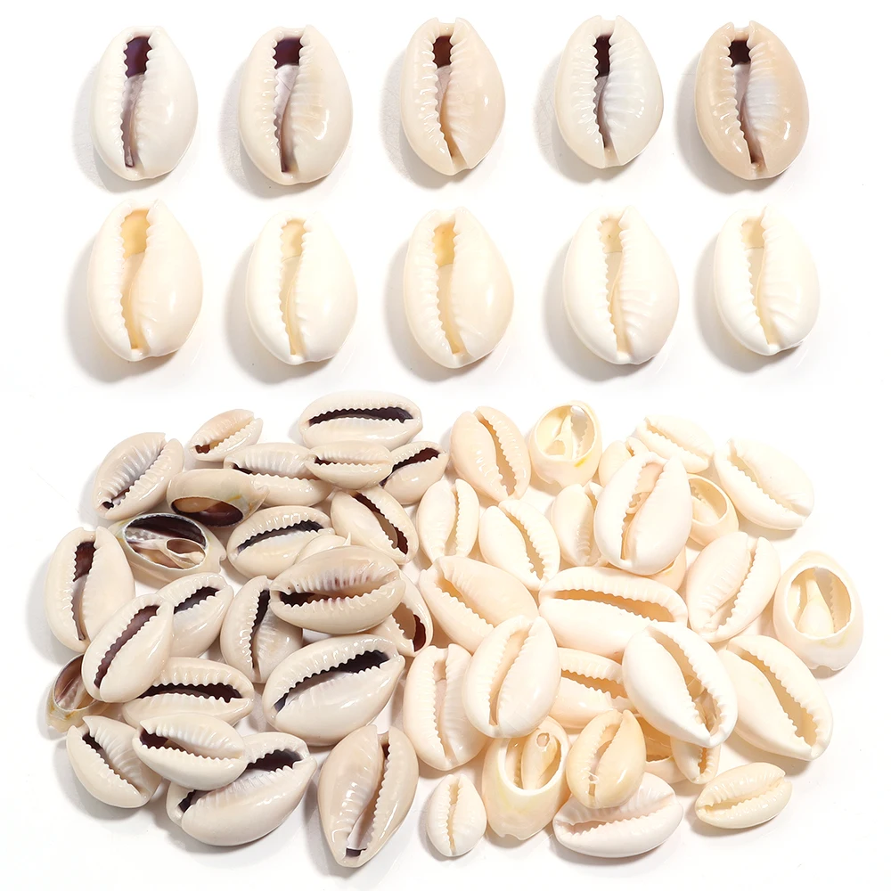 40g/pack Multisize natürliche Sea Shell Perlen lose Spacer Perlen für Schmuck machen DIY Armband Halskette Ohrringe Zubehör