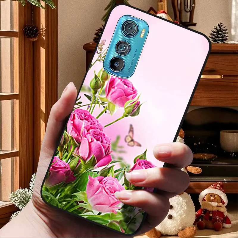 For Moto Edge 30 Case 30Pro X30 S30 Fashion Soft Silicone Phone Cover for Motorola Moto Edge 30 Pro Back Case Funda EdgeX30 S 30