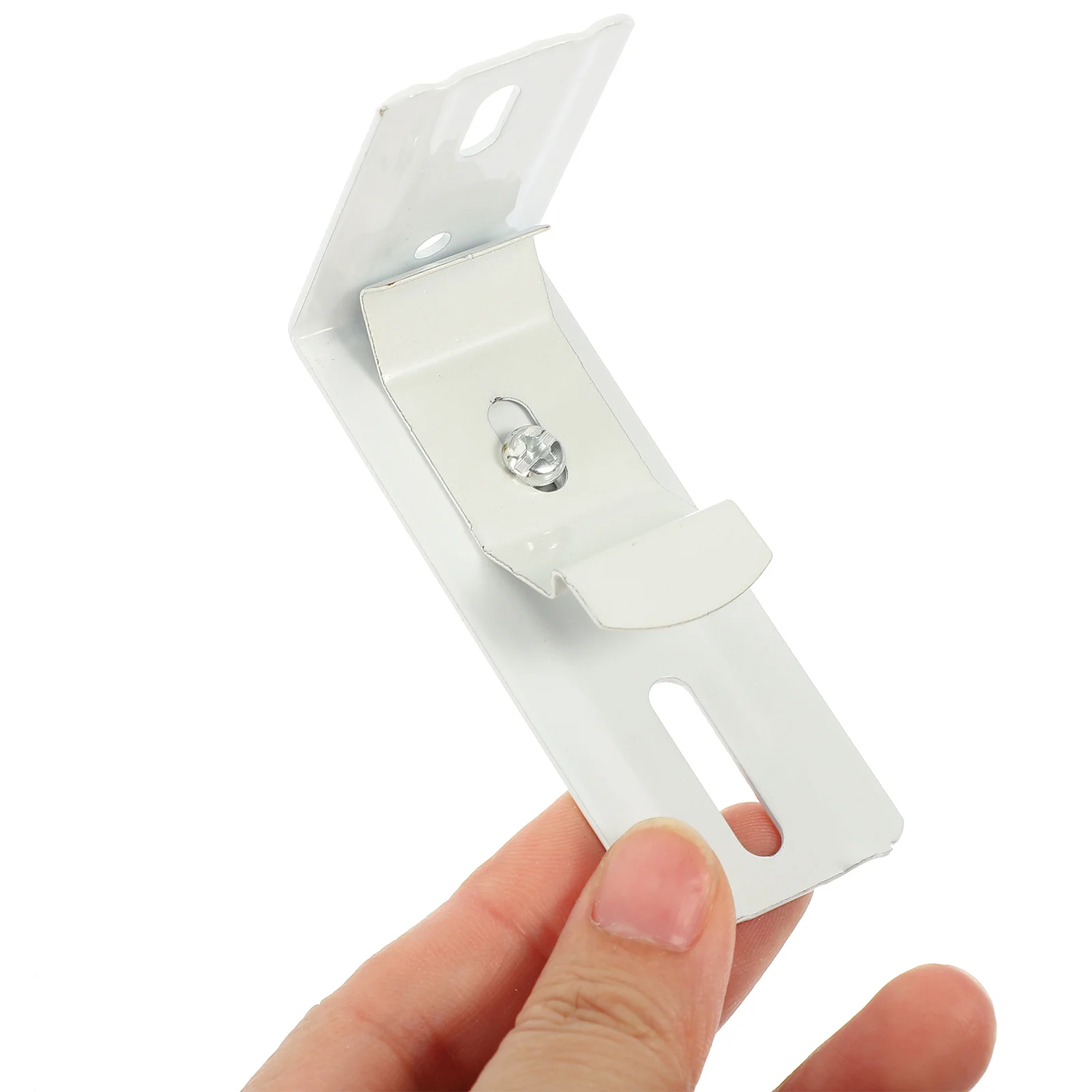 

3 Pairs Vertical Blinds Brackets 3 Inch Iron POM Material Curtain Rail Mounting Hardware Blind Clips Replacement