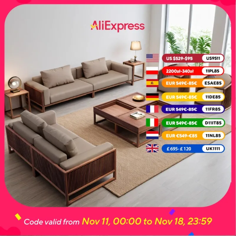 

Reclining Design Large Sofas Brown Wood Armrest Designer Modern Nordic Sofas Full Set Luxury Divani Soggiorno Furniture Home