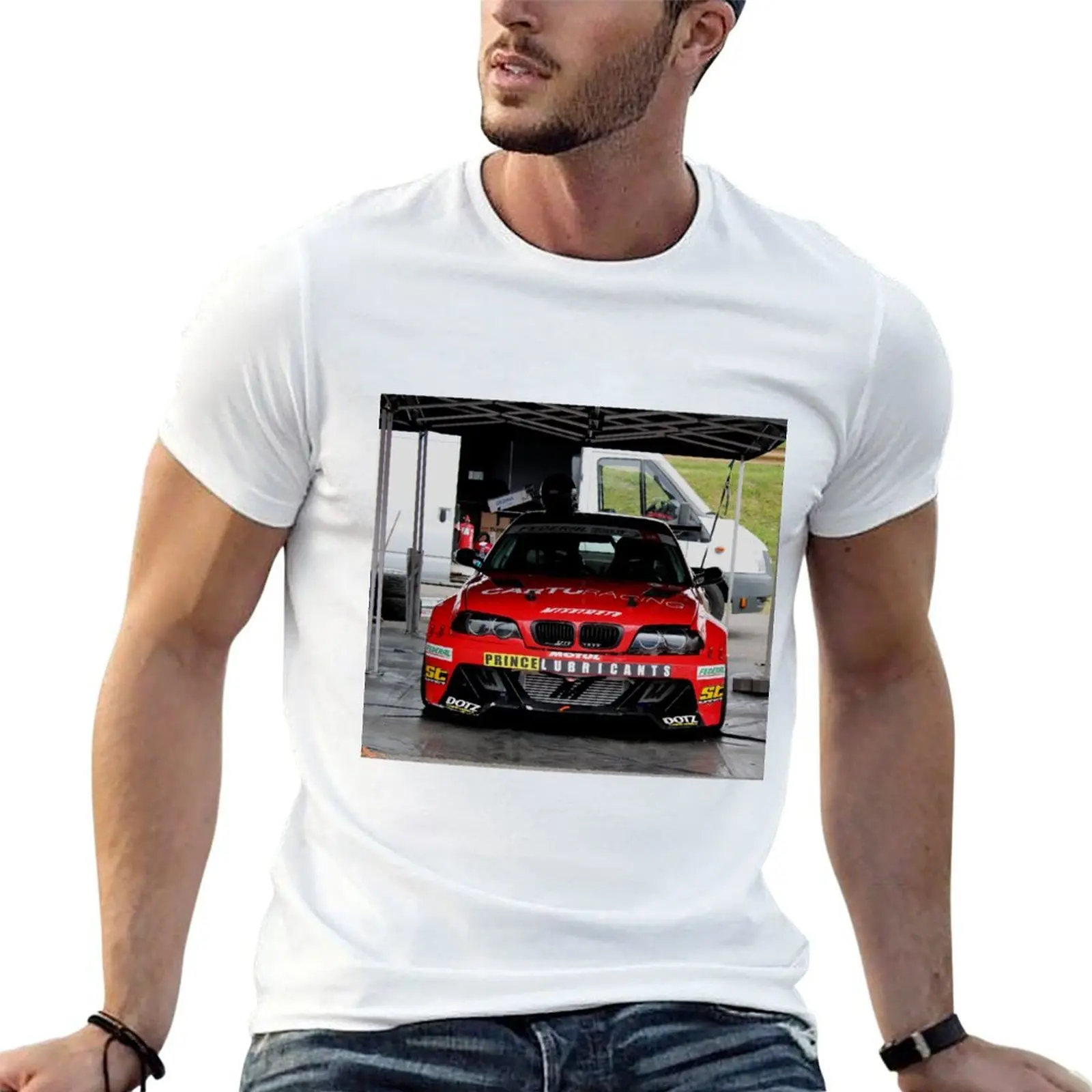 Футболка bimmer, повседневная футболка для летних каникул