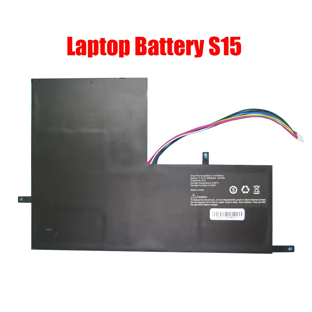 Laptop Battery S15 11.4V 4000MAH 45.6WH 10PIN 9Lines New