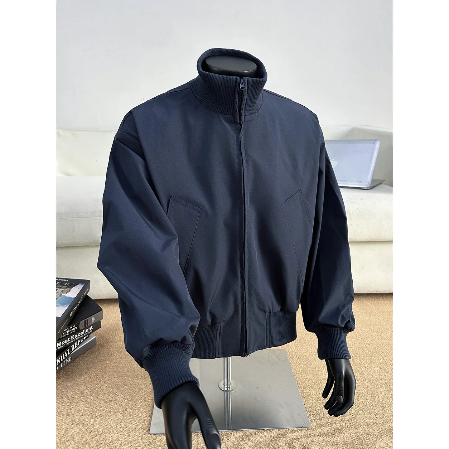 

Мужская бейсбольная куртка Cleanfit Bomber Jaet Autumn Faion High Street ort, свободная посадка из вельветового материала, молодежная повседневная одежда