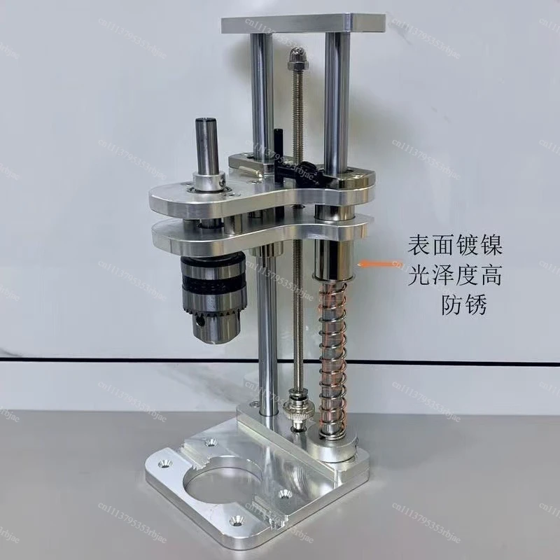 Woodworking Drill Press Stand Home Use Positioning Vertical Drilling Aid Desktop Mini Hand Drill Holder Mini DIY