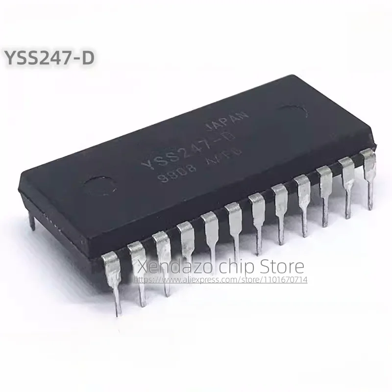 

2pcs/lot YSS247-D YSS247 DIP-24 package Original genuine Sound simulation surround sound processing circuit chip