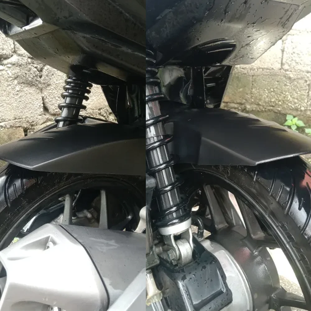 For Honda CLICK 125 150 CLICK125 CLICK150 Motorcycle Rear Wheel Extension Fender Mudguard Splash Guard view 2