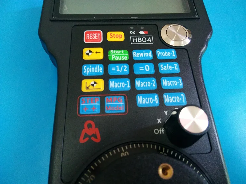 WHB04 4-Axis Wireless MPG Handwheel for Mach3 CNC – Manual Pulse Generator & Jog Control