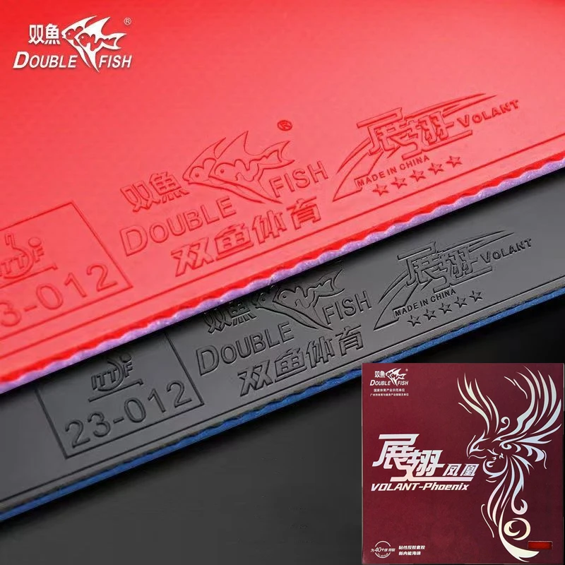 

Накладка для настольного тенниса DOUBLE FISH VOLANT-Pheonix с шипами для топ-спинов и быстрой атаки, с предварительно наложенной губкой