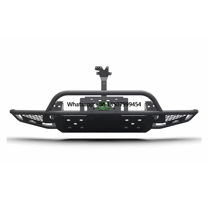 

Vipera High Quality 3-6mm Front Bumper for Cayenne 955/957/958 Touareg Pillager Carbon Steel Black New Offroad Accessory 1 Year