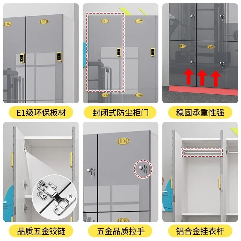 Gym locker, combination lock, hairdresser, barber shop, deposit box, yoga studio, staff cabinet, locker with lock.
