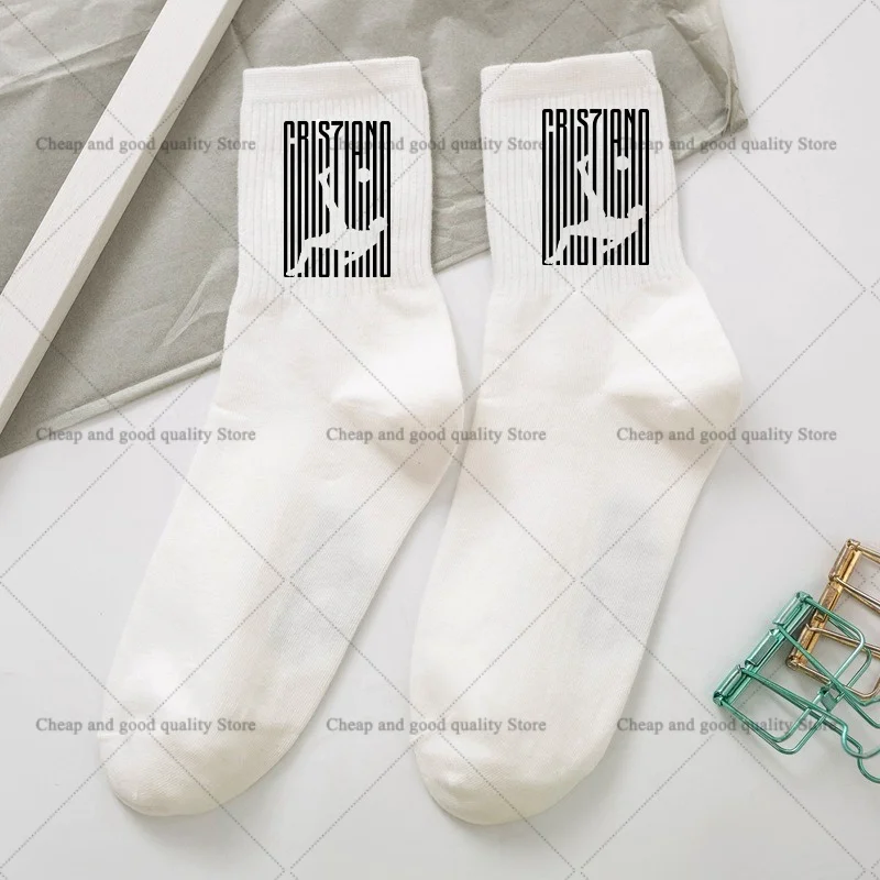 Cr7 Ronaldos Baumwollsocken für Damen und Herren, Niedliche Cartoon-Anime-Fußballsocken, Geburtstagsgeschenke